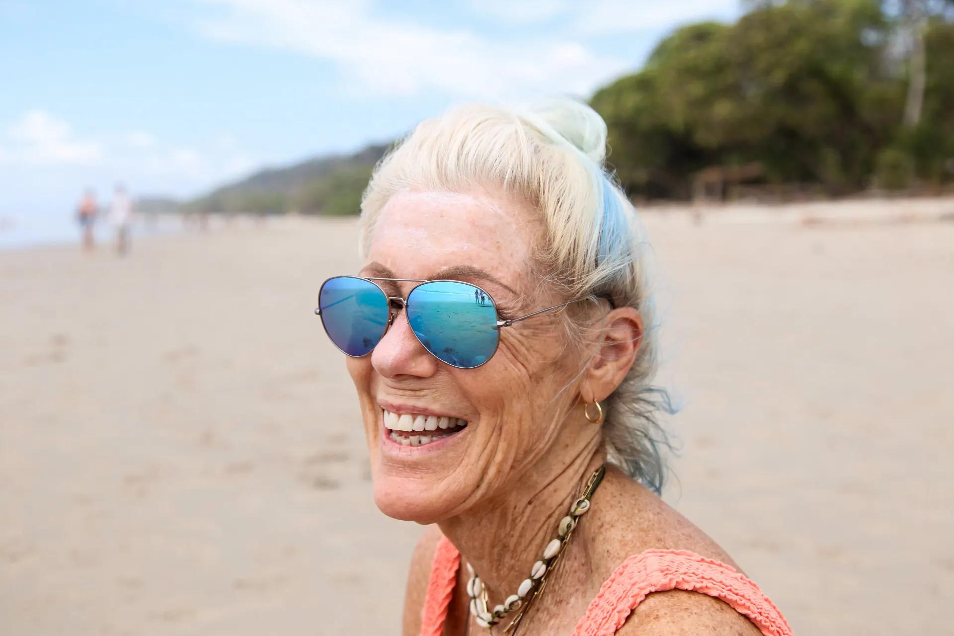 Surf coach portrait on Santa Teresa beach highlighting local experience and trust